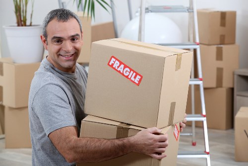Man with van removal service helping with local move in Edenpark