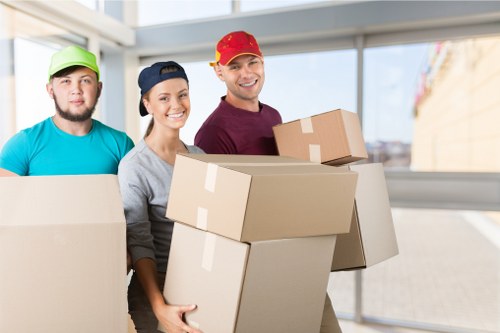 Removal team preparing a local home move in Edenpark