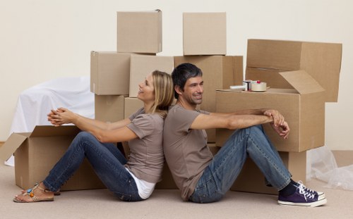 Careful packing and furniture handling for local removals
