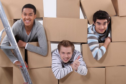 Local removals team planning a move in Edenpark