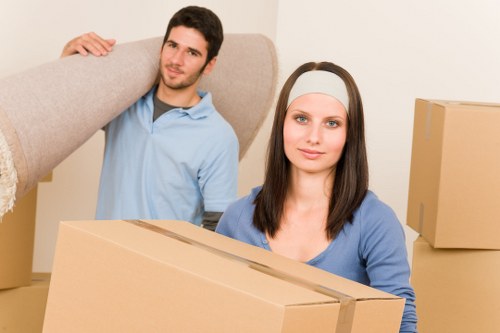 Local movers handling access challenges at an Edenpark property