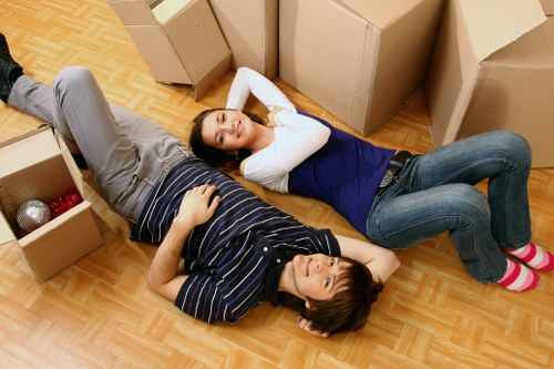 Local movers handling office equipment in Edenpark
